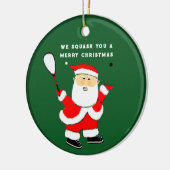 スカッシュパーソナライズされたプレーヤー収集陶製コーン セラミックオーナメント (左)