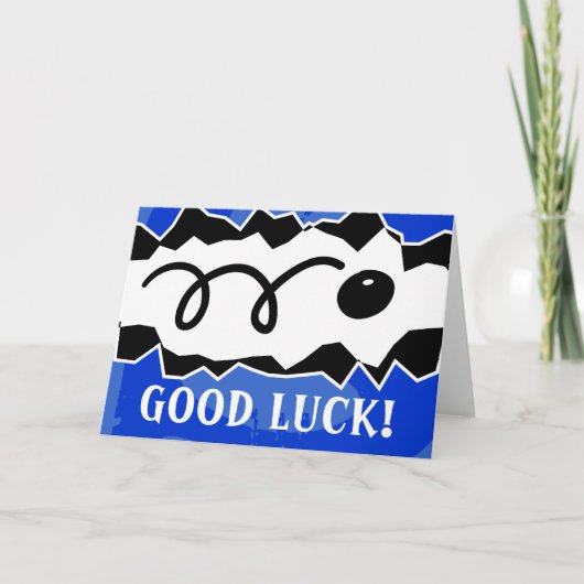 スカッシュボールグリーティングカードデザインカスタム文字 カード (正面)