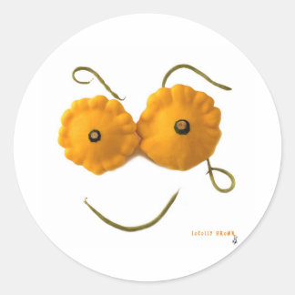 スカッシュ顔 ラウンドシール