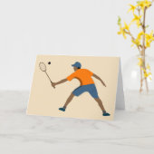 スカッシュ カード (黄色い花)