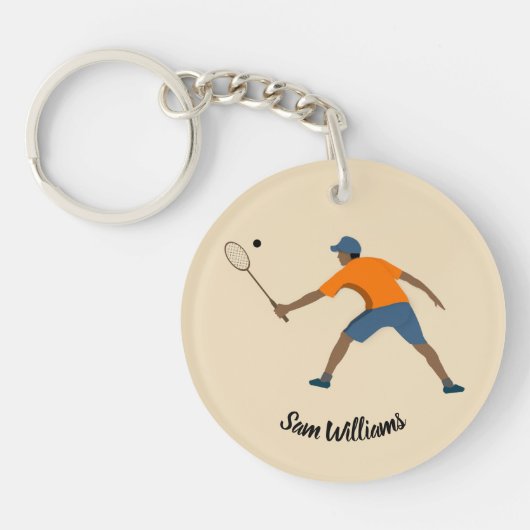 スカッシュ キーホルダー (正面)