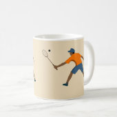 スカッシュ コーヒーマグカップ (正面右)