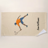 スカッシュ ビーチタオル (正面)