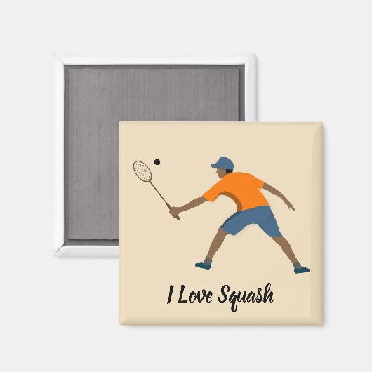 スカッシュ マグネット (正面/裏面)