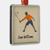 スカッシュ メタルオーナメント (右)