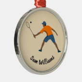 スカッシュ メタルオーナメント (右)