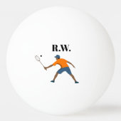 スカッシュ 卓球ボール (裏面)