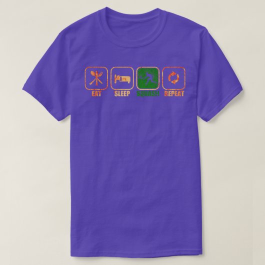 スカッシュ Tシャツ (デザイン正面)