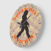 『スカッチン・ウオッチング・ツー』 ラージ壁時計 (傾斜)