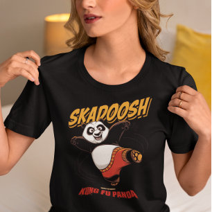 スカドシュキック – 激しい戦いのパンダ トライブレンドＴシャツ