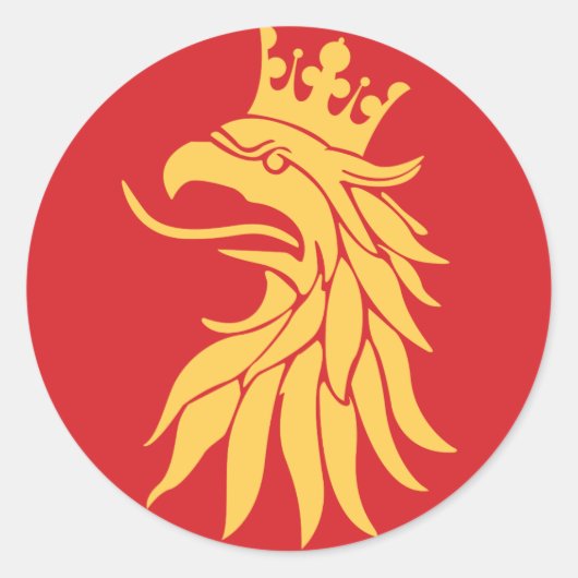 スカニア県 ラウンドシール (正面)