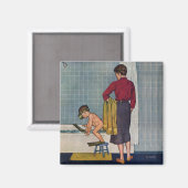 スカバを浴槽に入れる マグネット (正面/裏面)