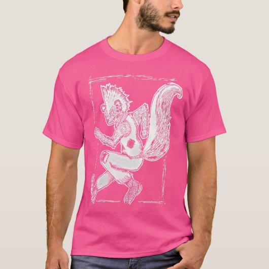 スカパンク踊りスカンク Tシャツ (正面)