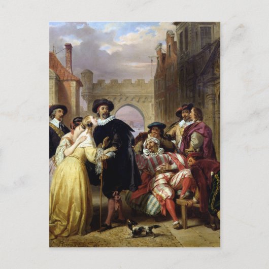 「スカピンの戯曲」の最終シーン ポストカード (正面)