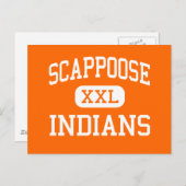 スカプース – インディアン – 高 – スカプースオレゴン ポストカード (正面/裏面)