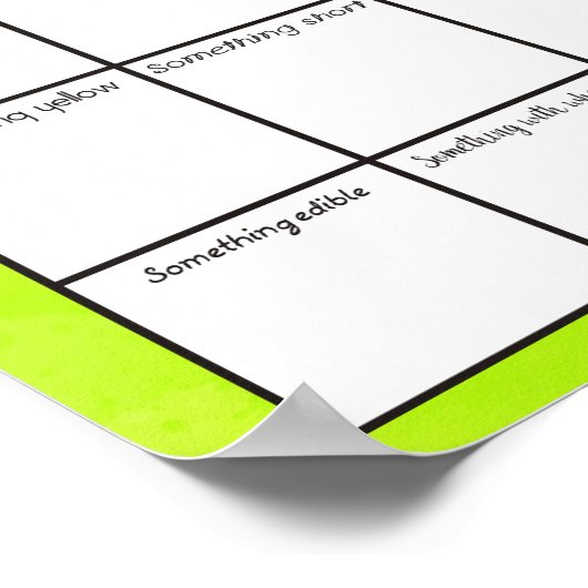 スカベンジャー狩りオフィスアイスブレーカーゲームのダウンロード ポスター (角)