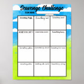 スカベンジャー狩りオフィスアイスブレーカーゲームのダウンロード ポスター (正面)