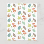 スカベンジャー狩り子供の誕生日ゲームフライヤー チラシ (裏面)