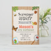 スカベンジャー狩り誕生日パーティーの招待 招待状 (スタンド正面)