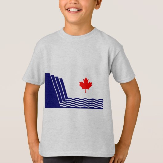 スカボロのオンタリオの旗 Tシャツ (正面)