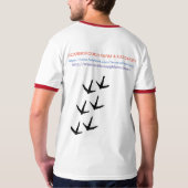 スカボロの農場のTシャツ Tシャツ (裏面フル)