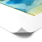 スカボローの水色 ポスター (角)