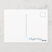 スカボローの水色 ポストカード (裏面)