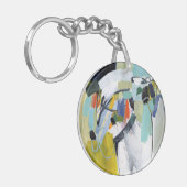 スカボローフェア – 抽象芸術 キーホルダー (正面左)