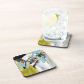 スカボローフェア – 抽象芸術 コースター (右側)