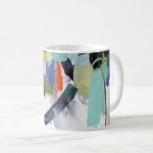 スカボローフェア – 抽象芸術 コーヒーマグカップ (正面右)