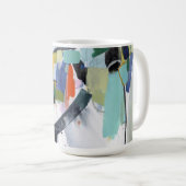 スカボローフェア – 抽象芸術 コーヒーマグカップ (正面右)