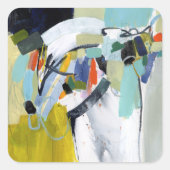 スカボローフェア – 抽象芸術 スクエアシール (正面)