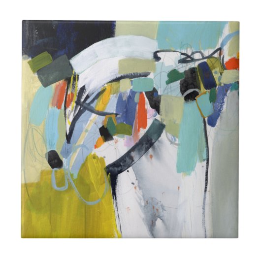 スカボローフェア – 抽象芸術 タイル (正面)