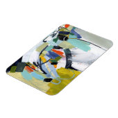 スカボローフェア – 抽象芸術 マグネット (左側)