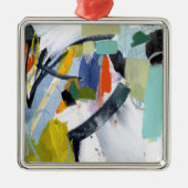 スカボローフェア – 抽象芸術 メタルオーナメント (正面)