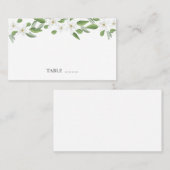 スカボロー結婚セージの座席座席表 プレイスカード (正面/裏面)