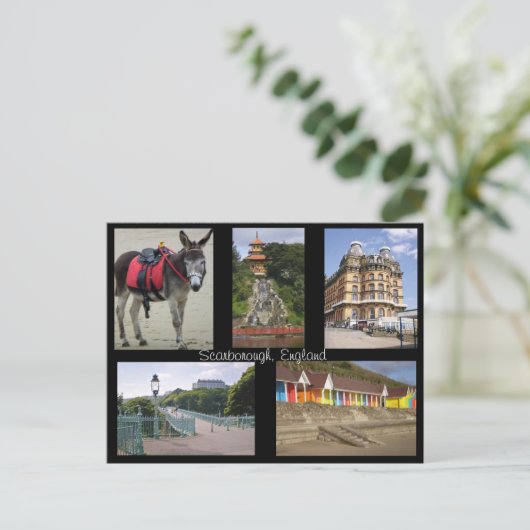 スカボロー・イングランドのはがき ポストカード (スタンド正面)