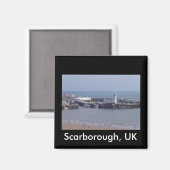 スカボロー、英国マグネット マグネット (正面/裏面)