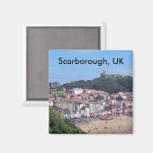 スカボロー、英国マグネット マグネット (正面/裏面)
