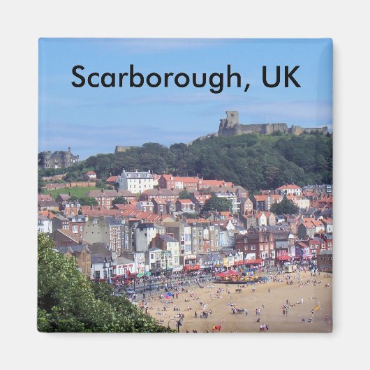 スカボロー、英国マグネット マグネット (正面)