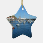 スカボロ港 セラミックオーナメント (右)
