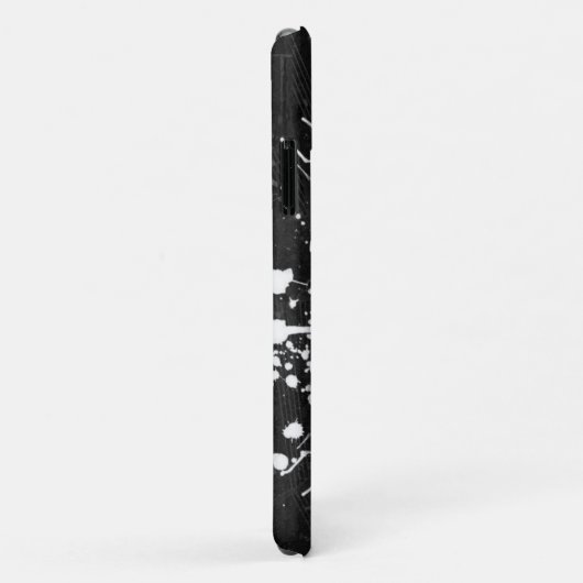 スカミュージック市松模様にオールドスクールパンクロック80's Case-Mate iPhoneケース (裏面/右)