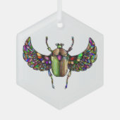 スカラカラフルブ ガラスオーナメント (正面)