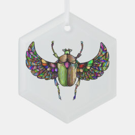 スカラカラフルブ ガラスオーナメント