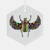 スカラカラフルブ ガラスオーナメント (裏面)