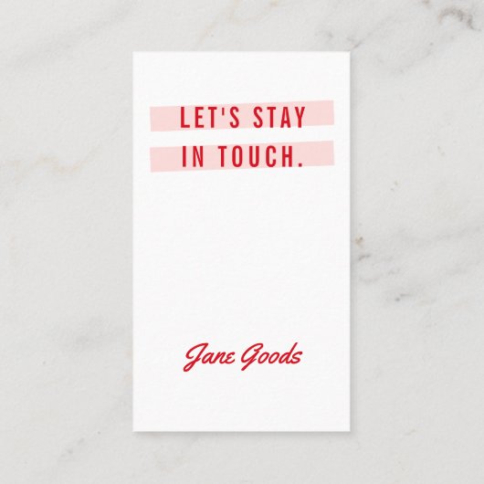 スカラップ型明るはっきりしたいカスタマイズ名刺 名刺 (裏面)