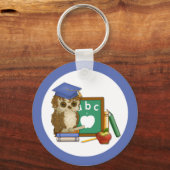 スカラフクロウ キーホルダー (正面)