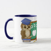 スカラフクロウ – 先生Pet Cup マグカップ (左)