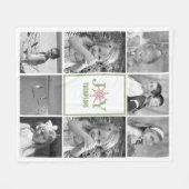 スカラフルノーフお洒落レーク・ジョイ フリースブランケット (正面(横))