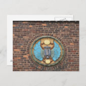 スカラブタイルデトロイトミシガン ポストカード (正面/裏面)